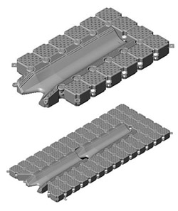 JetSlide Configurations for watercraft docking solutions